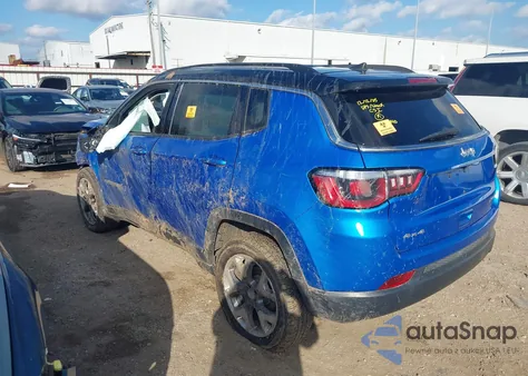 2019 Jeep Compass Limited 4X4 z USA, uszkodzony, nr VIN 3C4NJDCBXKT842440